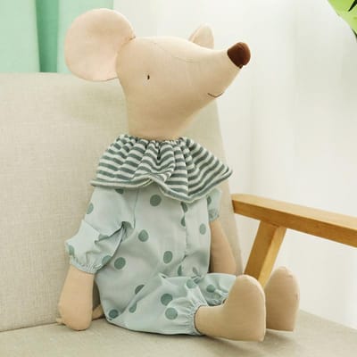 Kawaii Muis Pluche Speelgoed Knuffels Schattig Pluche Speelgoed Mooie Speeltjes Voor Meisjes Kerstcadeaus Kawaii Zachte Pop Woondecoratie 35cm