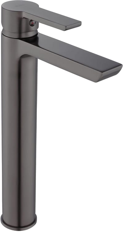 Rea Argus High - Wastafelkraan - Titanium - 4,6X9,4X28,5Cm