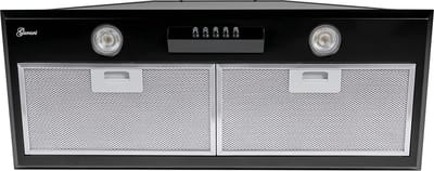 GURARI ventilatormodule GCH B 051 BL 70 N, inbouw Afzuigkap 70 cm, plafondkap, 1000m³/h,LED