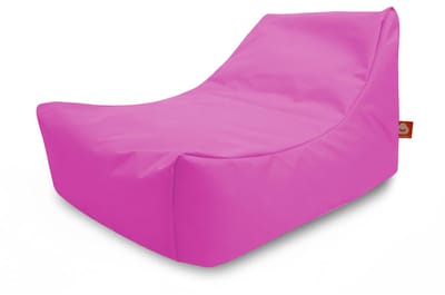 Whoober loungestoel zitzak Bali outdoor fuchsia - Wasbaar - Voor binnen en buiten