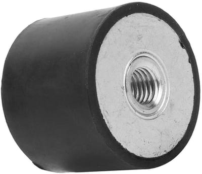 Anti-vibratie rubbersteunen - 4 stuks, vrouwelijke schroefdraad, demping, isolatie en montage voor machines en apparatuur