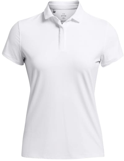 Dames Golfpolo Under Armour Iso-Chill SS Wit