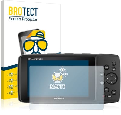BROTECT - Screenprotector voor Garmin 276Cx - Folie Beschermfolie matte 2 Stuks