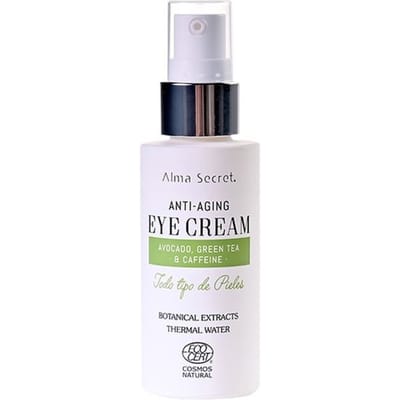 ALMA SECRET - Crème contour des yeux anti-âge à l'avocat, au thé vert et à la caféine 30 ml