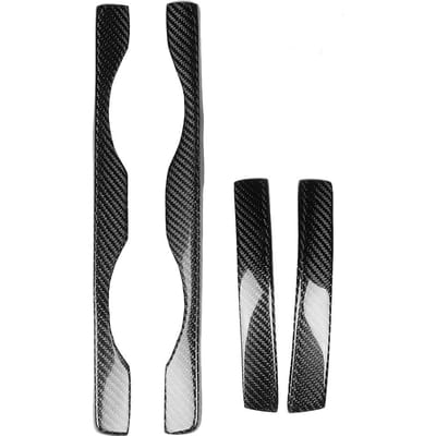 4 PCS Sourcil d'Œil de Phare Inférieur en Fibre de Carbone Pour E36 318I 323I 325I 328I 92 98