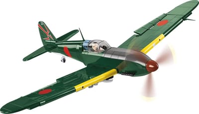 Gevechtsvliegtuig Model 1:32 - Historisch Bouwset van Het Japanse KI-61