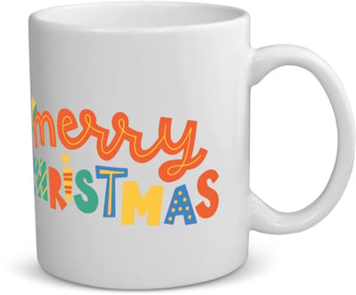 Akyol - kerst merry christmas koffiemok - theemok - Kerstmis - kerst beker - winter - kerst - christmas - kerst cadeau - 350 ML inhoud