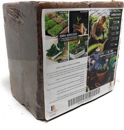 Kokosnoot Bodemblokken - Kokosvezel Stenen - Planten Kweken - Duurzaam Alternatief - 8 Liter Per Steen - Natuurlijk