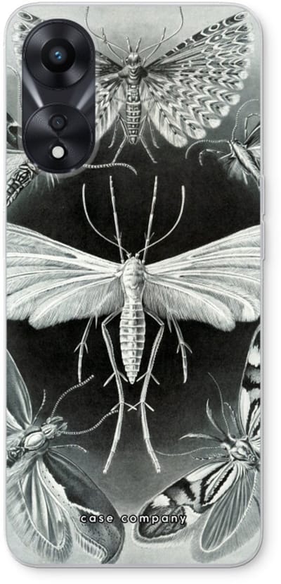Case Company® - Hoesje geschikt voor Oppo A78 5G hoesje - Haeckel Tineida - Soft Cover Telefoonhoesje - Bescherming aan alle Kanten en Schermrand