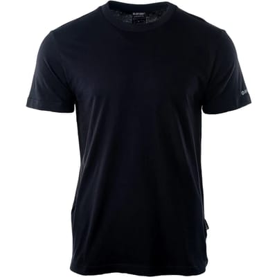 Hi-tec Plain T-shirt Met Korte Mouwen Zwart M Man