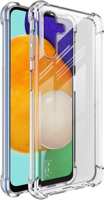 Hoesje Geschikt voor Samsung Galaxy A32 5G Anti Shock silicone back cover/Transparant hoesje + Gratis screenprotector