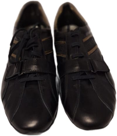 HORNET by Botticelli- SNEAKER-LEER /BLACK/GOLD-42