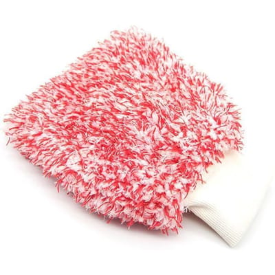 1 Stuks Dubbelzijdig Verdikte Pluche Car Cleaning Handschoenen Microfiber Absorberende Reiniging Koraal Fluwelen Auto Washandschoenen Te Drogen Auto Wassen 16*23cm