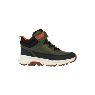 GEOX FLEXYPER PLUS ABX JONGENS - MILITAIR GROEN/ORANJE - Maat 40