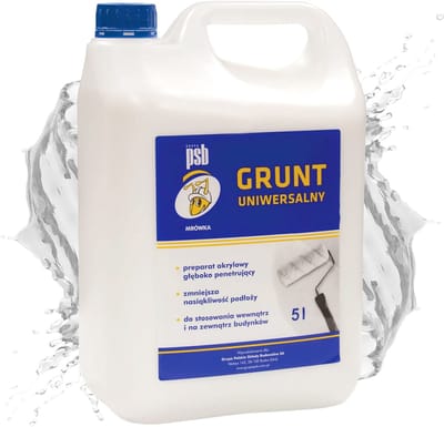 PSB - Diepgrondeermiddel - Universele Primer - 5 Liter - Voor Binnen & Buiten - Versterkt Ondergrond
