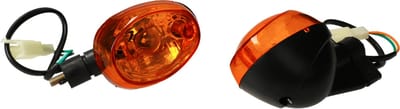 Mokix knipperlicht set AGM Flash, BTC Classic en Pico oranje (nieuw type stekker)
