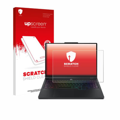 upscreen - Screenprotector voor Lenovo Legion Pro 5 Gen 10 16" - Folie Beschermfolie transparant