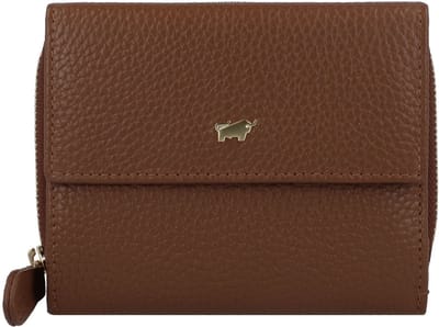 Braun Büffel Asti Portemonnee RFID-bescherming Leder 12 cm - Dames - Horizontaal - saddle brown