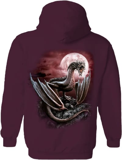 Draak Darius Dragon The Coloured House Hoodie S