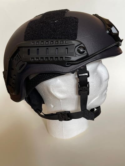 LiberTac Kogelwerende helm NIJ Level IIIA Zwart M/L