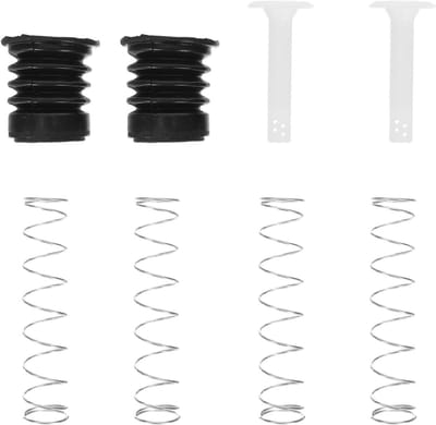 Afvoerpluggen Wasmachine - Afvoerklep Rubberen Stop - Lekvrije Afvoer - Veermechanisme - 2 Sets - Diverse kleuren