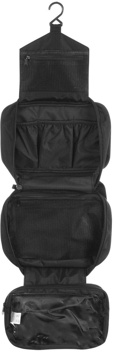 Dailygoods- Toilettas Waterdicht - Opvouwbaar - Haken om op te hangen - Multifunctionele Make-up Tas - 24,5 cm x 16 cm x 8 cm - Lichtgewicht 200 g - Make-uptas