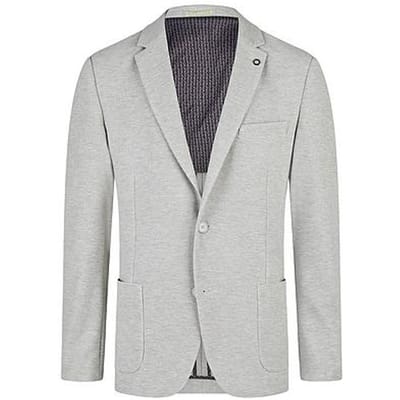 Jersey colbert Van CALAMAR grijs