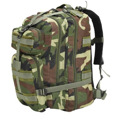vidaXL - Rugzak - legerstijl - 50 - L - camouflage