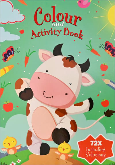 Kleur en activiteitenboek Boerderij