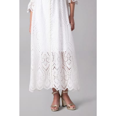 Anne Fontaine Caracas White Size: 36 | Maxi Dresses Outlet | Dames | Wit