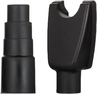 Stofzuiger voor houtbewerking - Boorstofvanger Stofafzuiger - Werkplek Schoonhouden - Efficiënte Stofafzuiging - 10.5 x 13 cm - Zwart