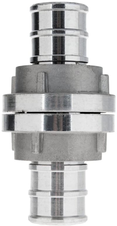 Garronda 2-delige set Storz snelkoppeling 2 inch 52 mm - aluminium slangkoppeling voor hydranten & watertransportsystemen - compatibel met Storz 52-C systeem