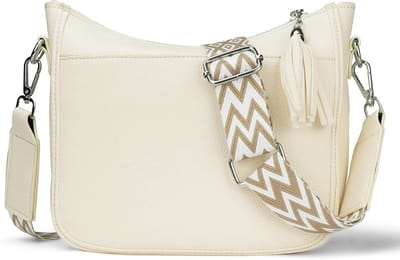 Dailygoods- Schoudertas Dames Hoogwaardig PU-leer - Modieuze Handtas - 3 Ruime Vakken - Verstelbare/Afneembare Schouderriem - Waterdicht - Lichtgewicht 0,47 kg
