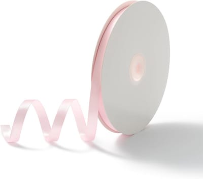 10mm x 45m Satijnen Lint voor Cadeaus, Decoratie en Knutselen - Roze Cadeaulint voor Bruiloften en Versieringen
