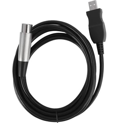 Microfoon Mic Link Kabel Adapter USB naar XLR Microfoon Link Kabel Snoer 3 Meter