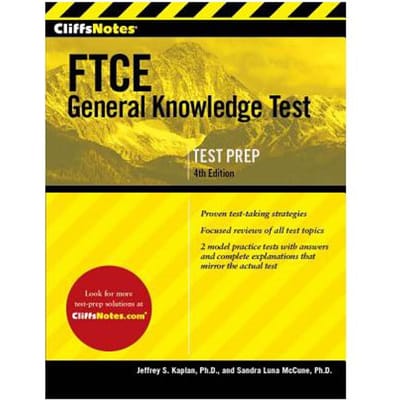 Cliffsnotes Ftce General Knowledge Test 4th Edition - Kaplan Jeffrey S. Kaplan