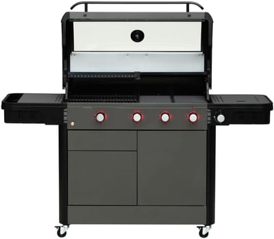 Mustang Gasbarbecue Sapphire 4+1 – met Ringbrander en Zijbrander – 18,3 kW | Luxe Buitenkeuken