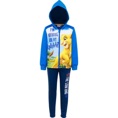 Disney The Lion King Set - Joggingpak / Huispak / Vrijetijdspak - Blauw - Maat 122/128