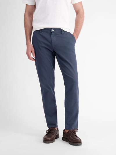 LERROS Chino met stretch, comfortabele pasvorm , Maat: W32_L30 , Kleur: CLASSIC NAVY , 98% katoen, 2% elastaan