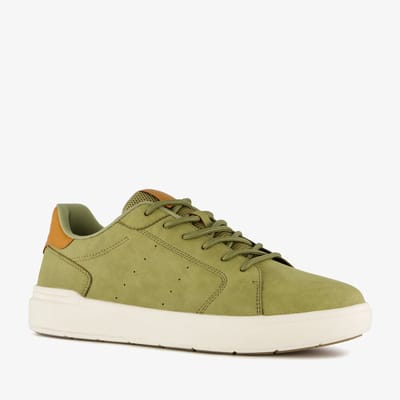 Blue Box heren sneakers groen - Maat 43 - Uitneembare zool