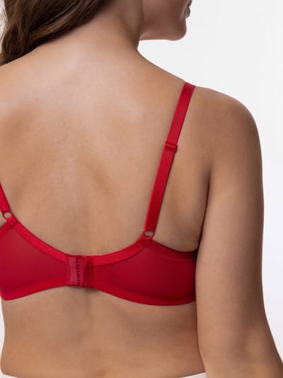 Dorina BH Carmen - T-shirt BH - Beugelbh - Lichte vulling - Glad - Zachte pasvorm - 85D - Rood