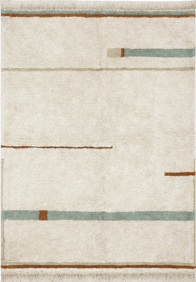Lorena Canals Eco-City Lanes Vintage Blue - 140 x 200 cm
