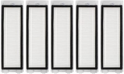 Dailygoods- HEPA-filter Vervanging - 5 Pack - Compatibel met Roborock Q Revo - Filters Accessoires Kit - Hoogwaardige Filtratie - Efficiënte Stofopvang - Stofzuigerfilter