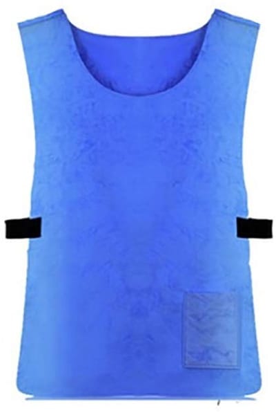 VT Goods - Zomer anti-warmte koeling vest - waterdichte stof - Blauw - IJs vest voor outdoor sport - Koel en comfortabel in de zomer - Geschikt ...