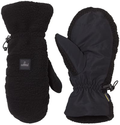 NOMAD® Sherpa Wanten S | Zwart | Heren & Dames | Warme Winter Wanten met Fleecevoering | Waterafstotend & Geïsoleerd