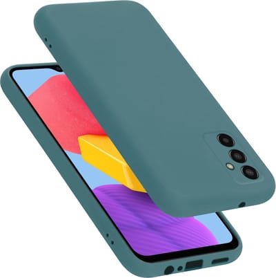 Cadorabo Hoesje geschikt voor Samsung Galaxy M13 4G in LIQUID GROEN - Beschermhoes gemaakt van flexibel TPU silicone Case Cover