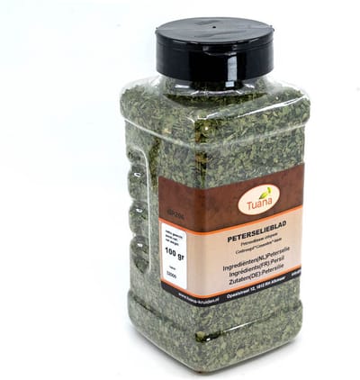 Tuana Kruiden - Peterselie Gesneden (4mm) - Strooibus 120 Gram - Tuanashop - GP-P-0016