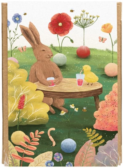 Blossombs Bloembommetjes Giftbox Mini - 4 Zaadbommetjes - Vrolijk Pasen Wonderland