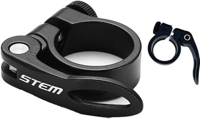 Aluminium Zadelpenklem 25,4 mm voor MTB en Racefiets