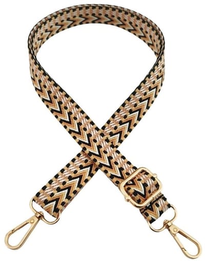 Dailygoods- Tasriem 2,5 cm breed - Verstelbare Schouderband - Vervangende Riem met Karabijnhaak - Duurzaam Nylon - Geschikt voor Duffels/Cameratassen/Laptoptassen - Schouderriem